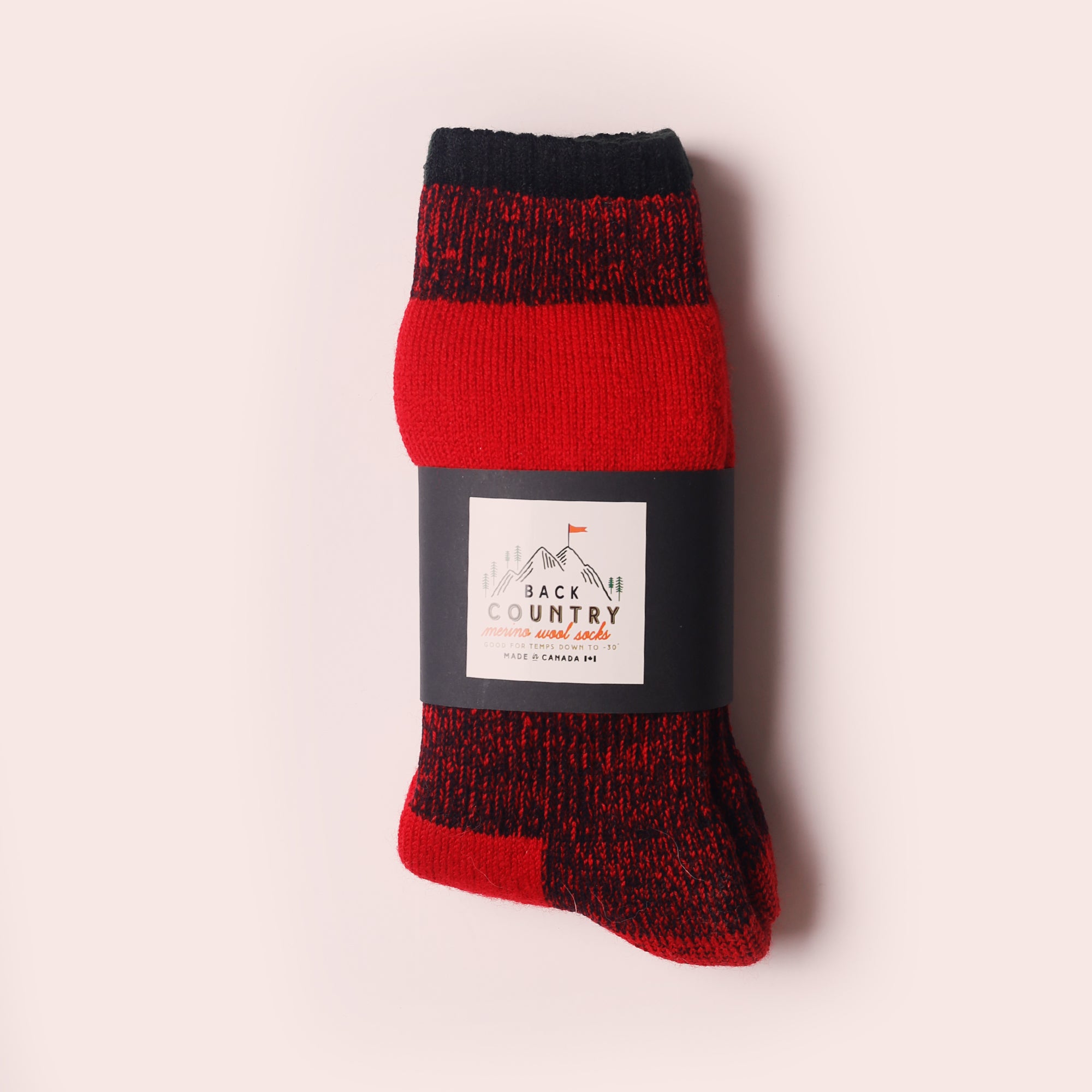 Back Country Sub-Zero Socks - Red