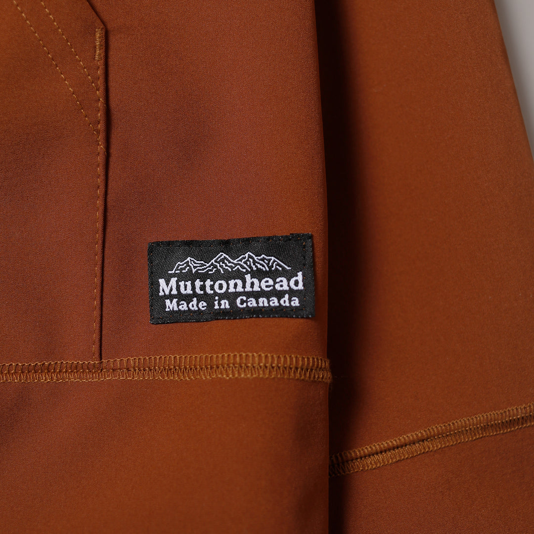 Weatherproof Mtn. Hoodie - Lightweight Softshell Rust – MUTTONHEAD