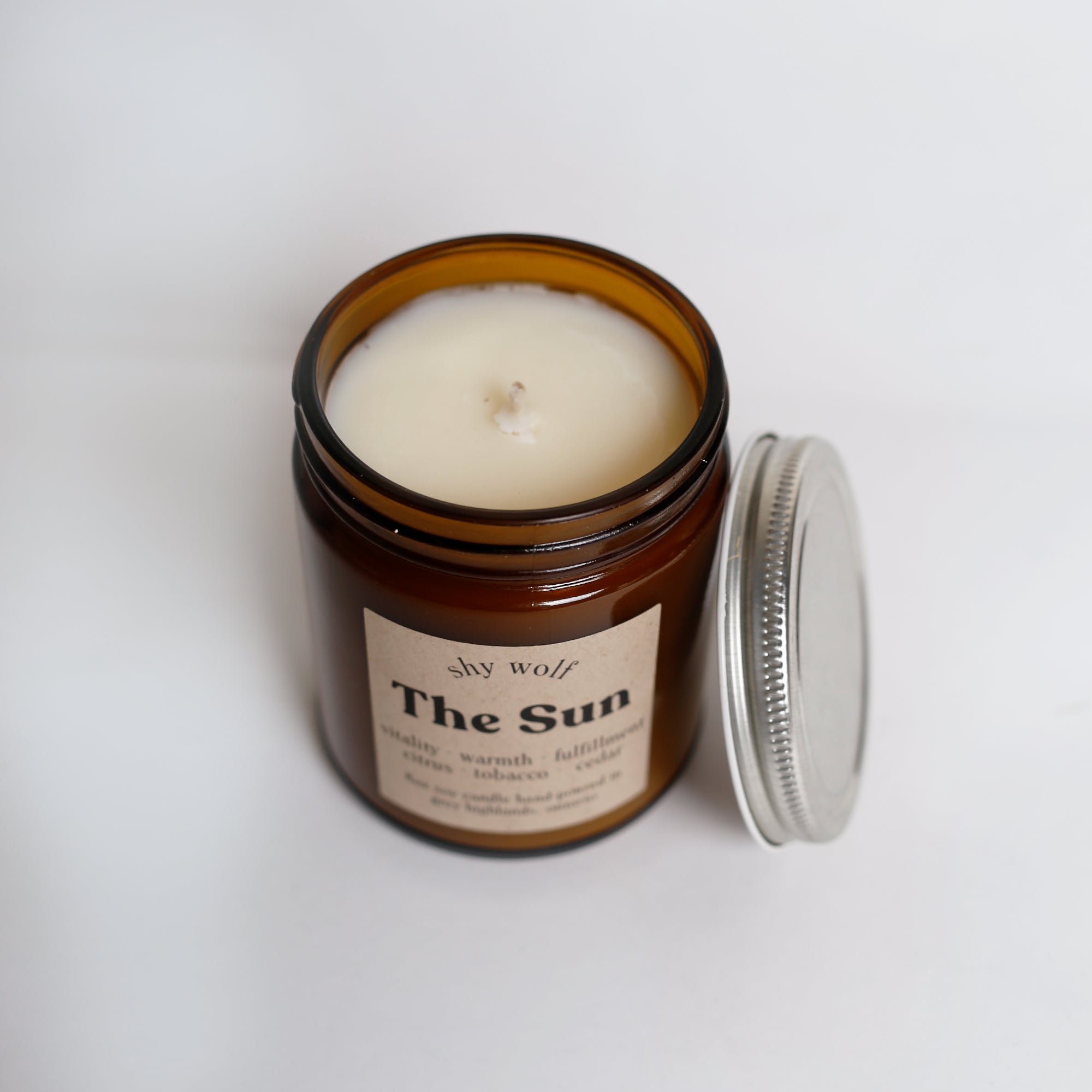 Shy Wolf Candles - The Sun