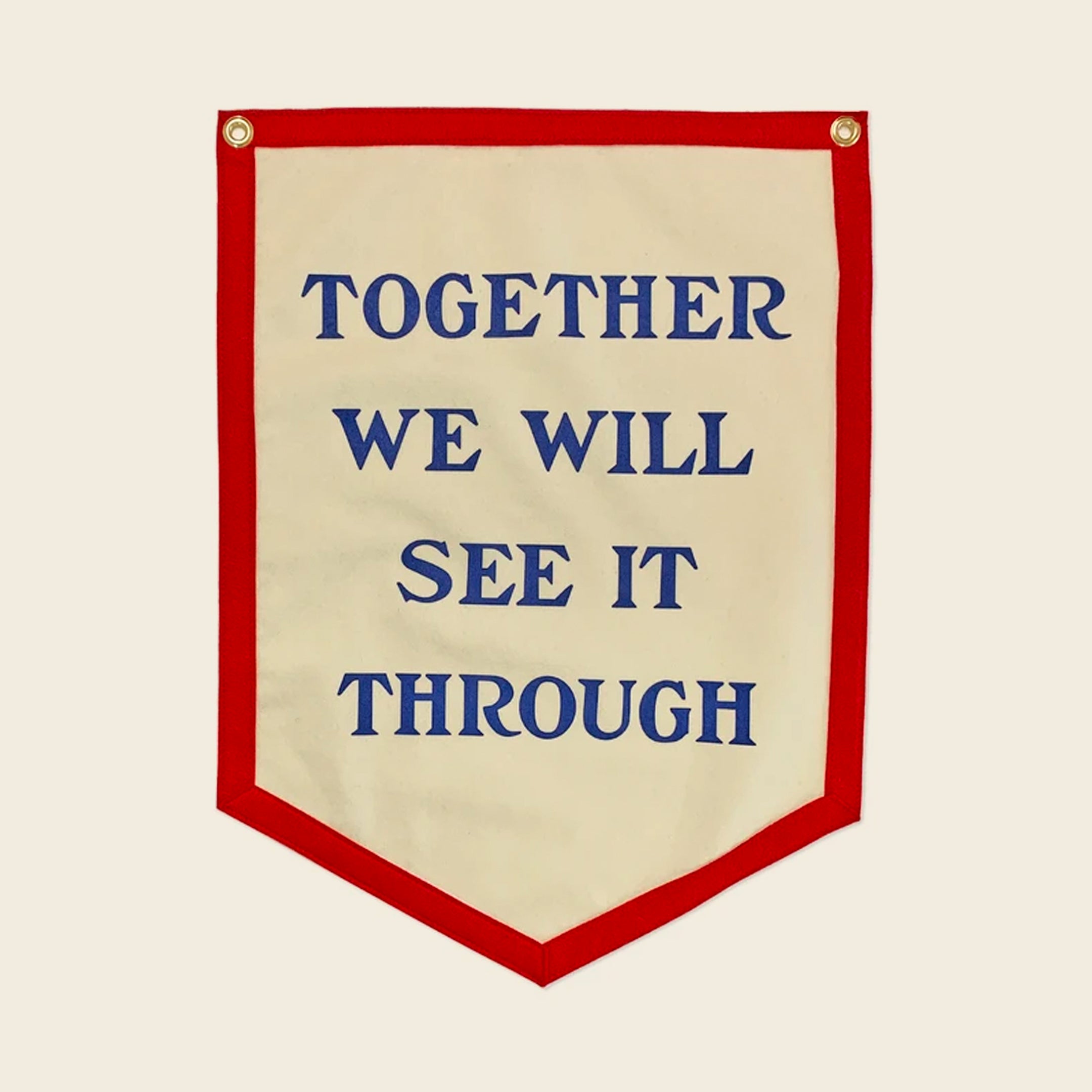 Oxford Pennant - Together We Will See It Through Flag