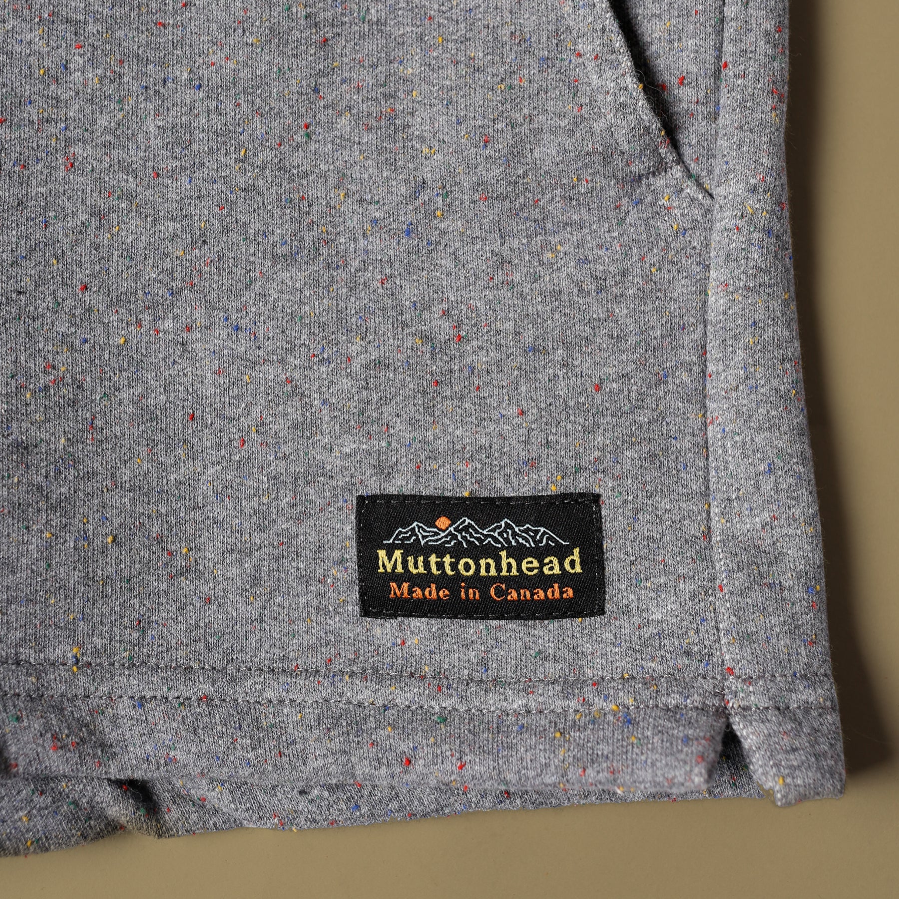 Track Short - Heather Grey Rainbow Speckle – MUTTONHEAD