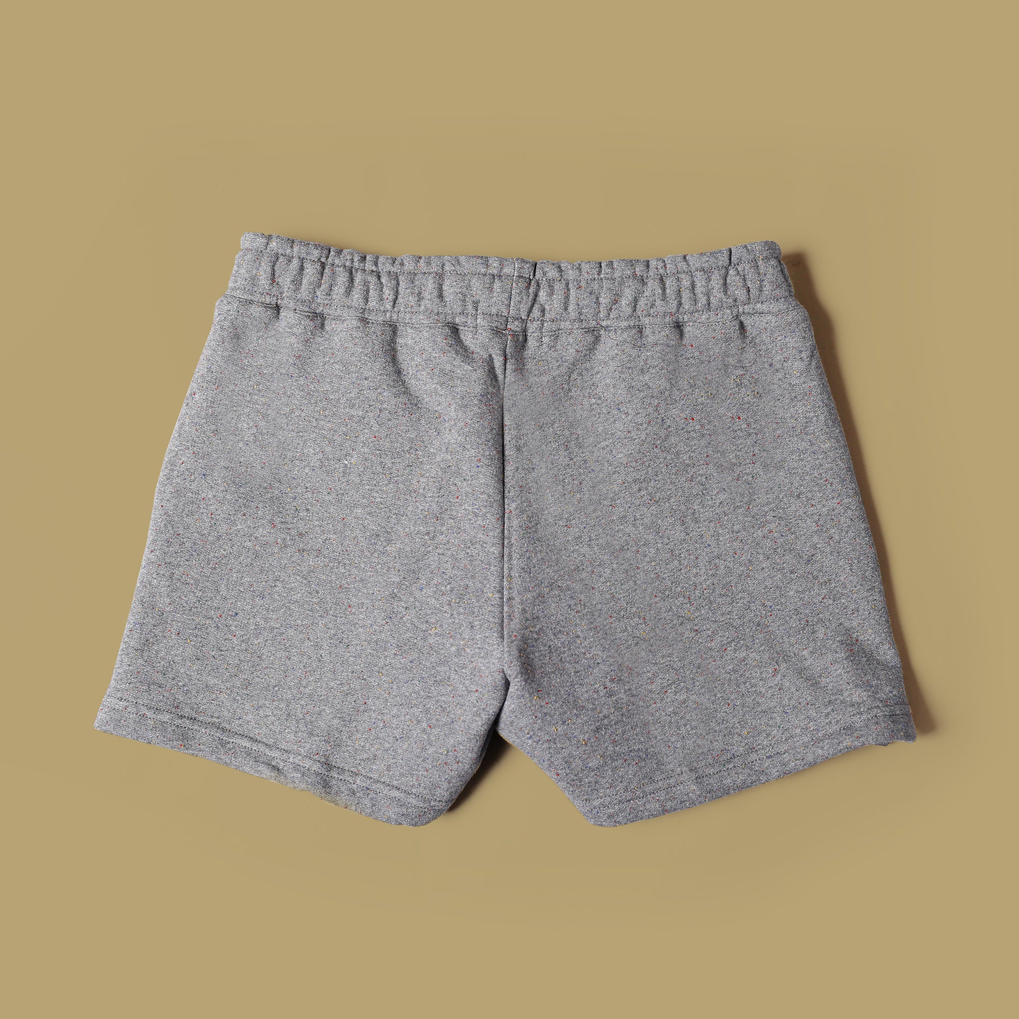 Track Short - Heather Grey Rainbow Speckle